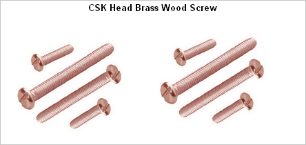 brass machine screws brass wood screws